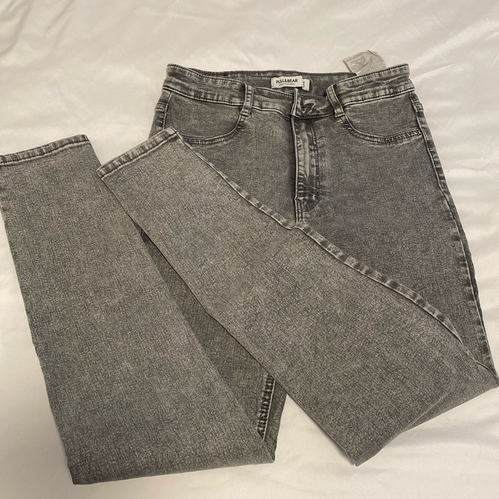 Pull and bear grey jeans